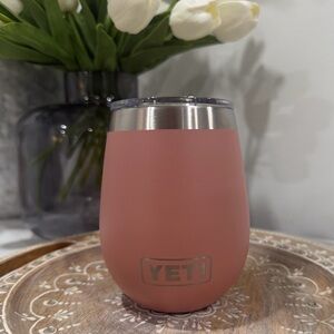 Yeti Sandstone, Mauve, Rose Pink 10oz Wine Tumbler Magslider